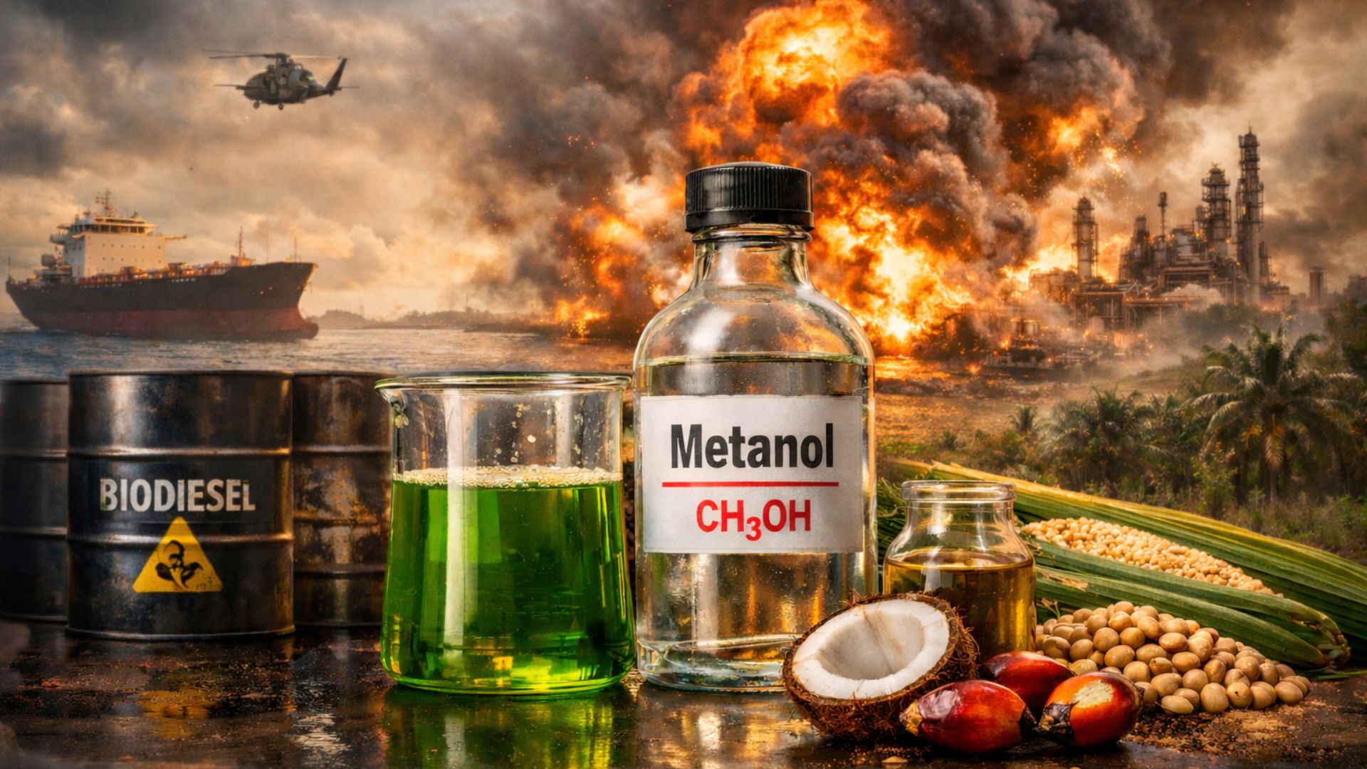 Metanol-biodiesel