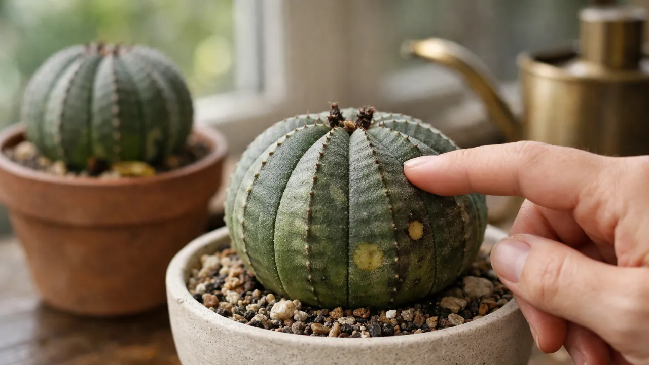 Planta-baseball-4-sinais-da-Euphorbia-obesa-que-revelam-excesso-de-agua