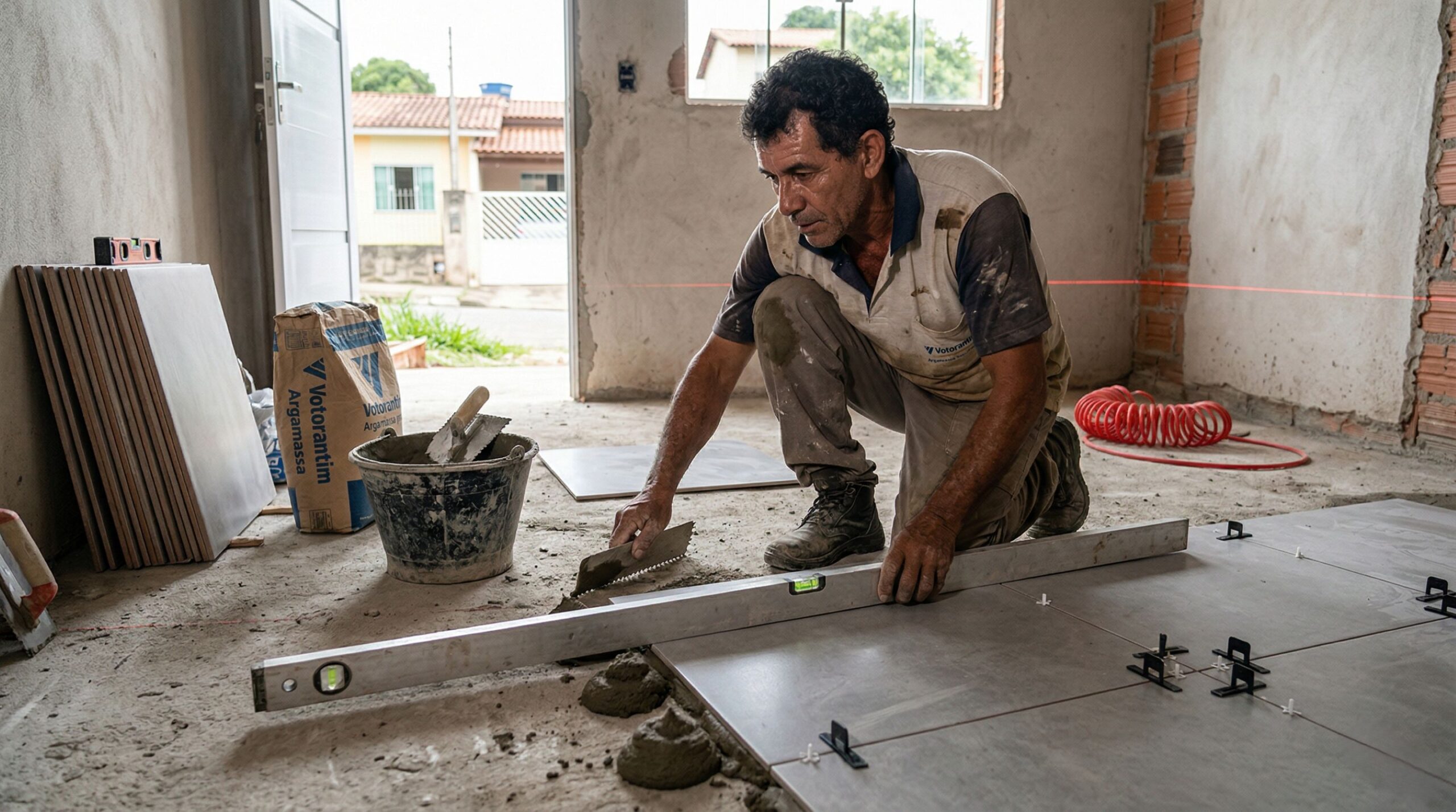 Dicas práticas para nivelar piso de forma rápida e sem erros