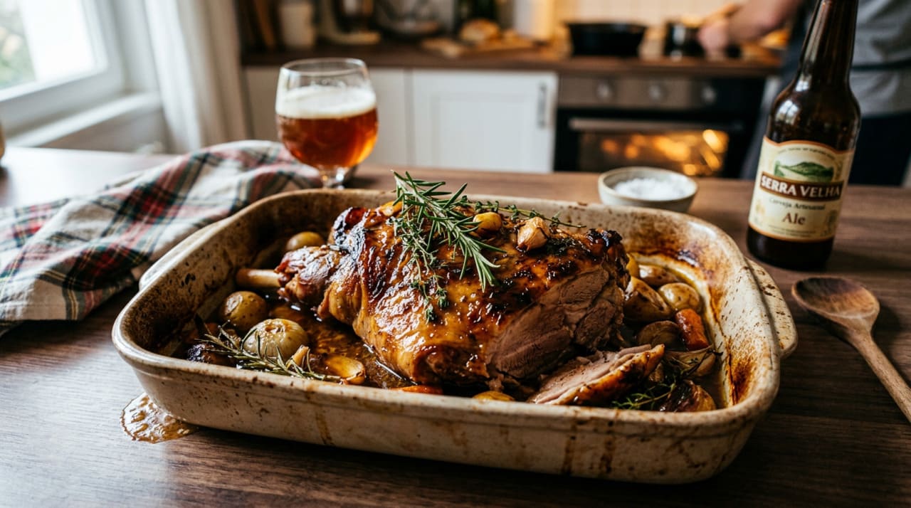 Cordeiro assado com cerveja: uma receita clássica da vovó que a cerveja faz tanta diferença no preparo do cordeiro assado? A cerveja cumpr
