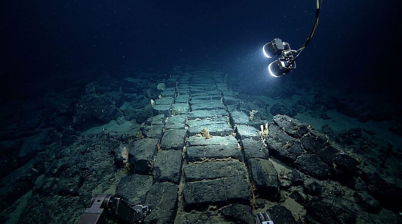 Descoberta de estrada subaquática no Pacífico revela segredos ocultos dos oceanos Ocean Exploration Trust/NOAA
