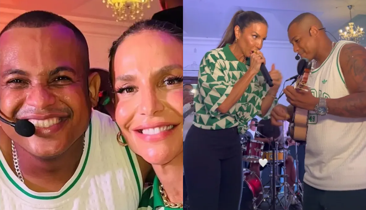 Ivete Sangalo surpreende fãs em roda de samba em Salvador e agita a festa