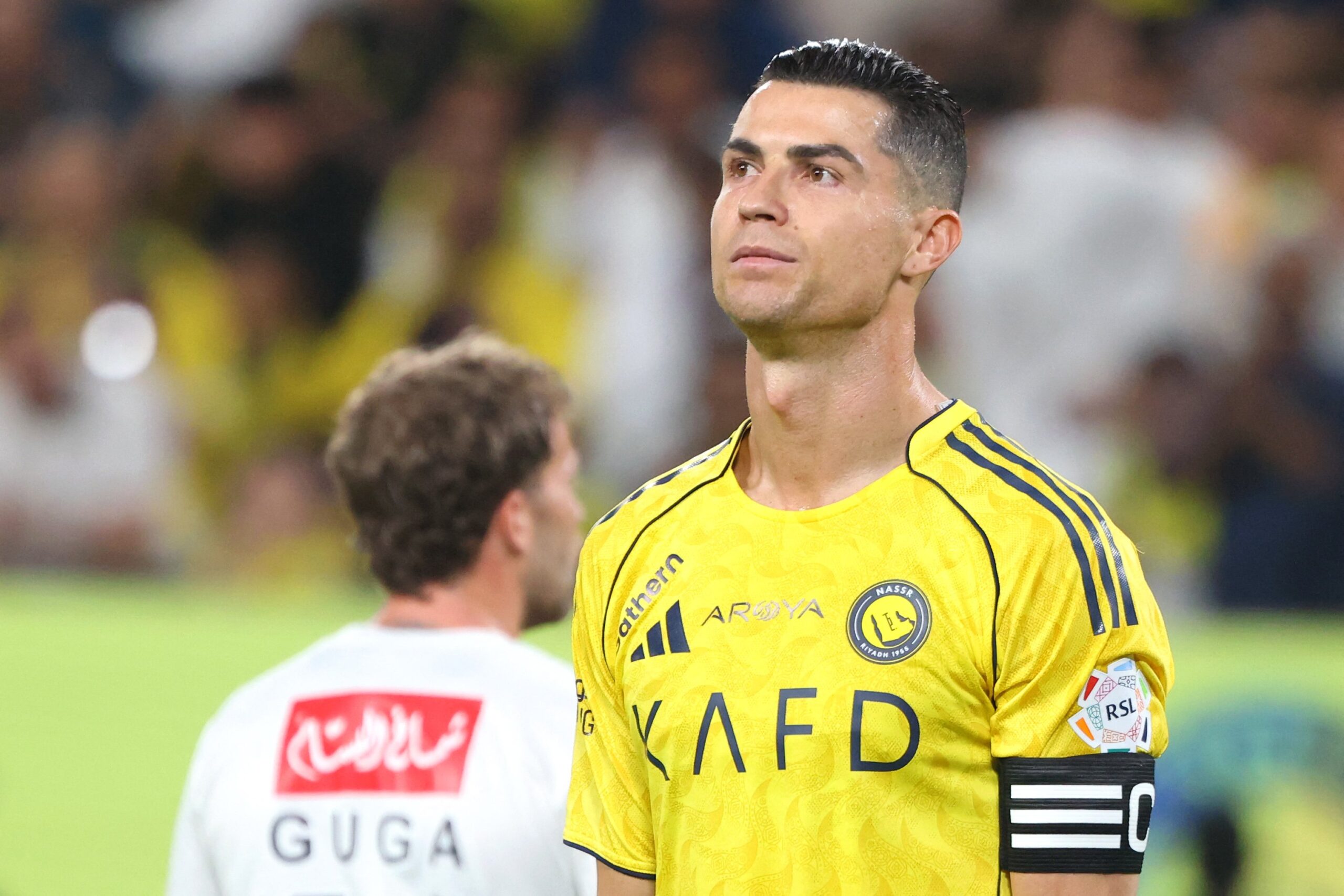 Cristiano Ronaldo marca e se aproxima dos 1.000 gols na carreira (FAYEZ NURELDINE/AFP)