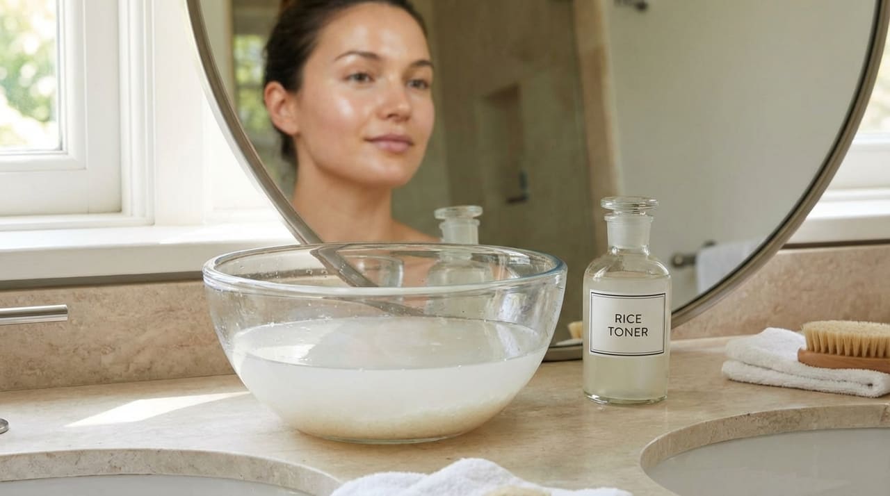 uma pele de porcelana, típica das rotinas coreanas, encontrou no uso da água de