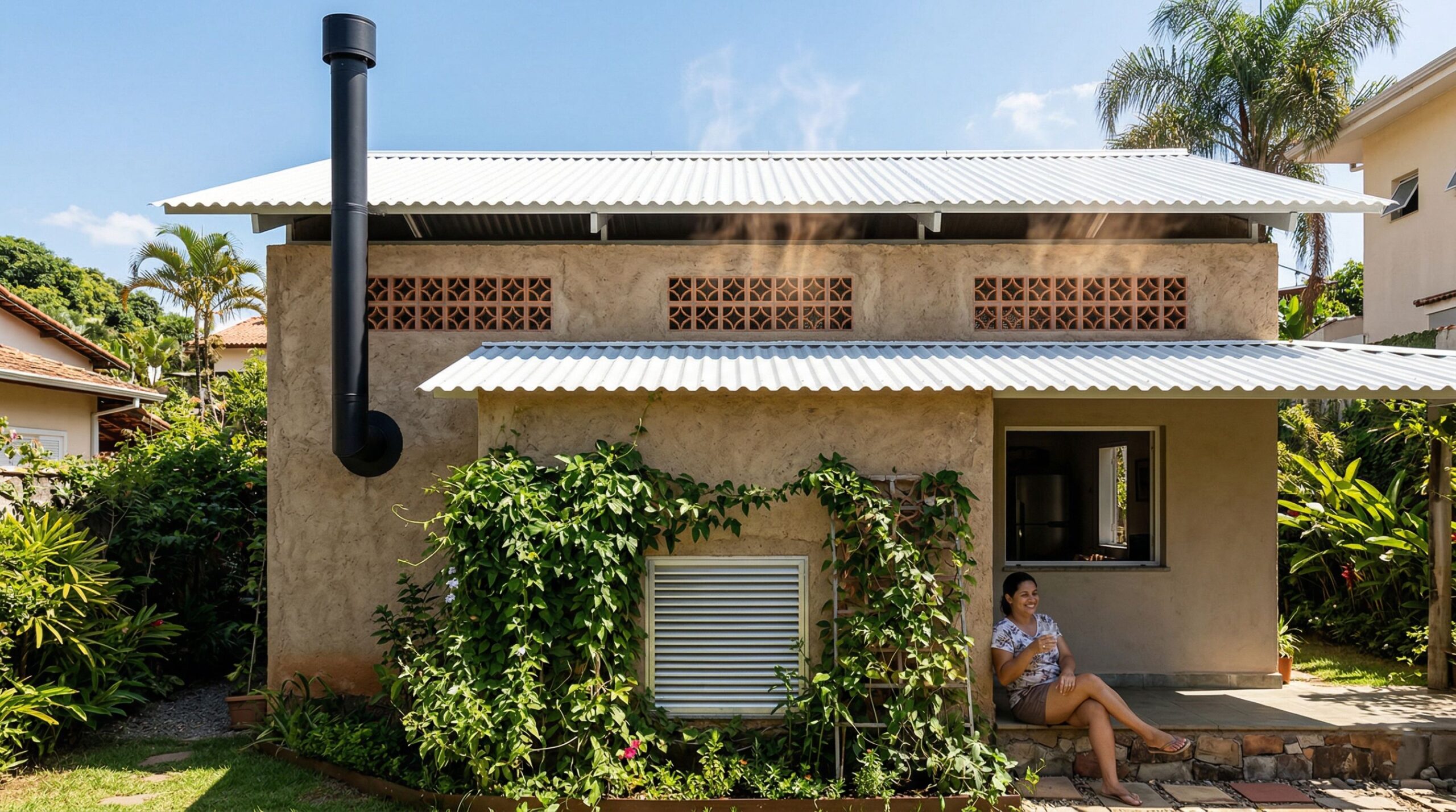 Dicas para refrescar sua casa em até 15 °C com materiais reciclados e soluções gratuitas Dicas para refrescar sua casa em até 15 °C com materiais reciclados e soluções gratuitas