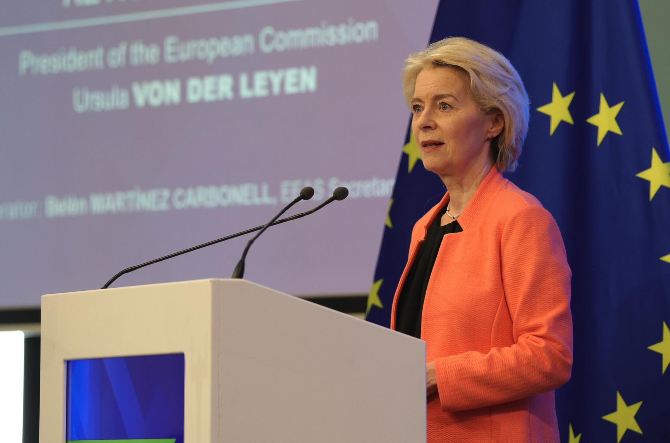 Ursula von der Leyen celebra vitória da oposição na Hungria e reafirma laços com a Europa Ursula von der Leyen celebra vitória da oposição na Hungria e reafirma laços com a Europa