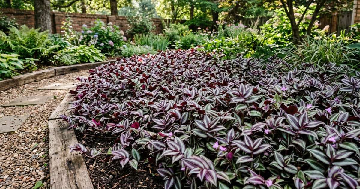 Ao se espalhar pelo chão, o lambari cria um colchão vivo que protege a superfície contra o impacto da chuva e o sol direto. Imagem gerada por inteligência artificial