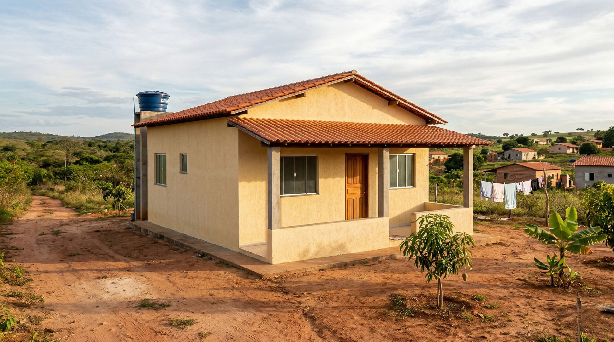 que o valor por metro quadrado não basta para calcular uma casa simples de 2 qua
