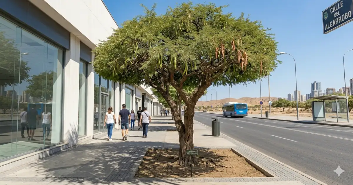Árvore Ideal para Calçadas e Quintais Imagem gerada por inteligência artificial