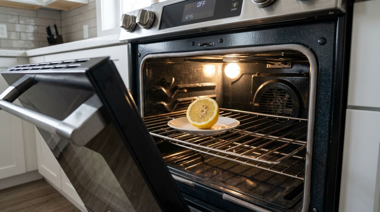 Como usar limão no forno desligado para eliminar odores e melhorar a higiene depositphotos.com / Khaligo