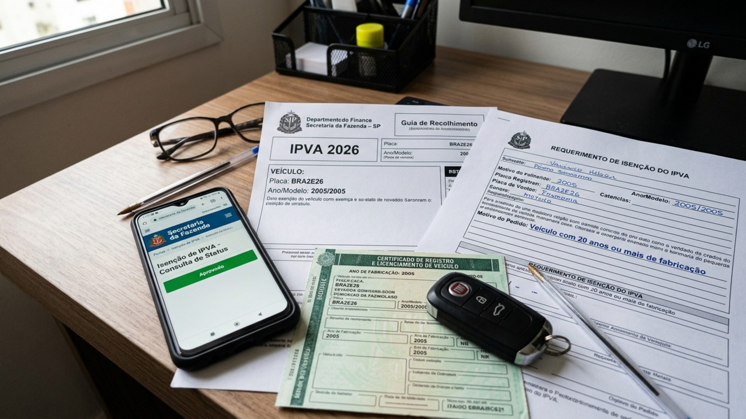 Isenção do IPVA para idosos em 2026: como obter e as mudanças nos estados