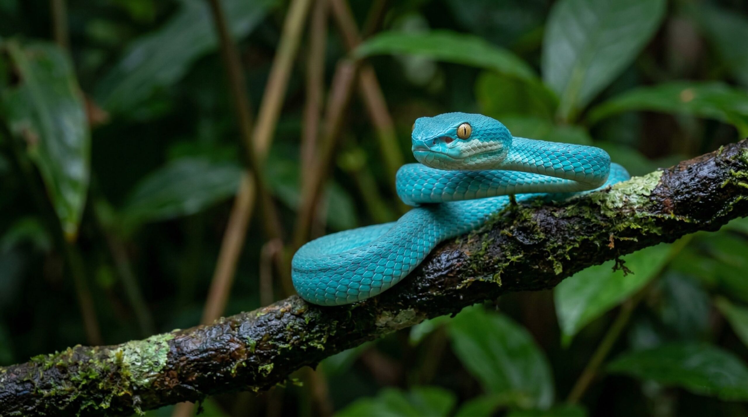 que a blue viper ficou famosa na internet e o que torna essa serpente arborícola