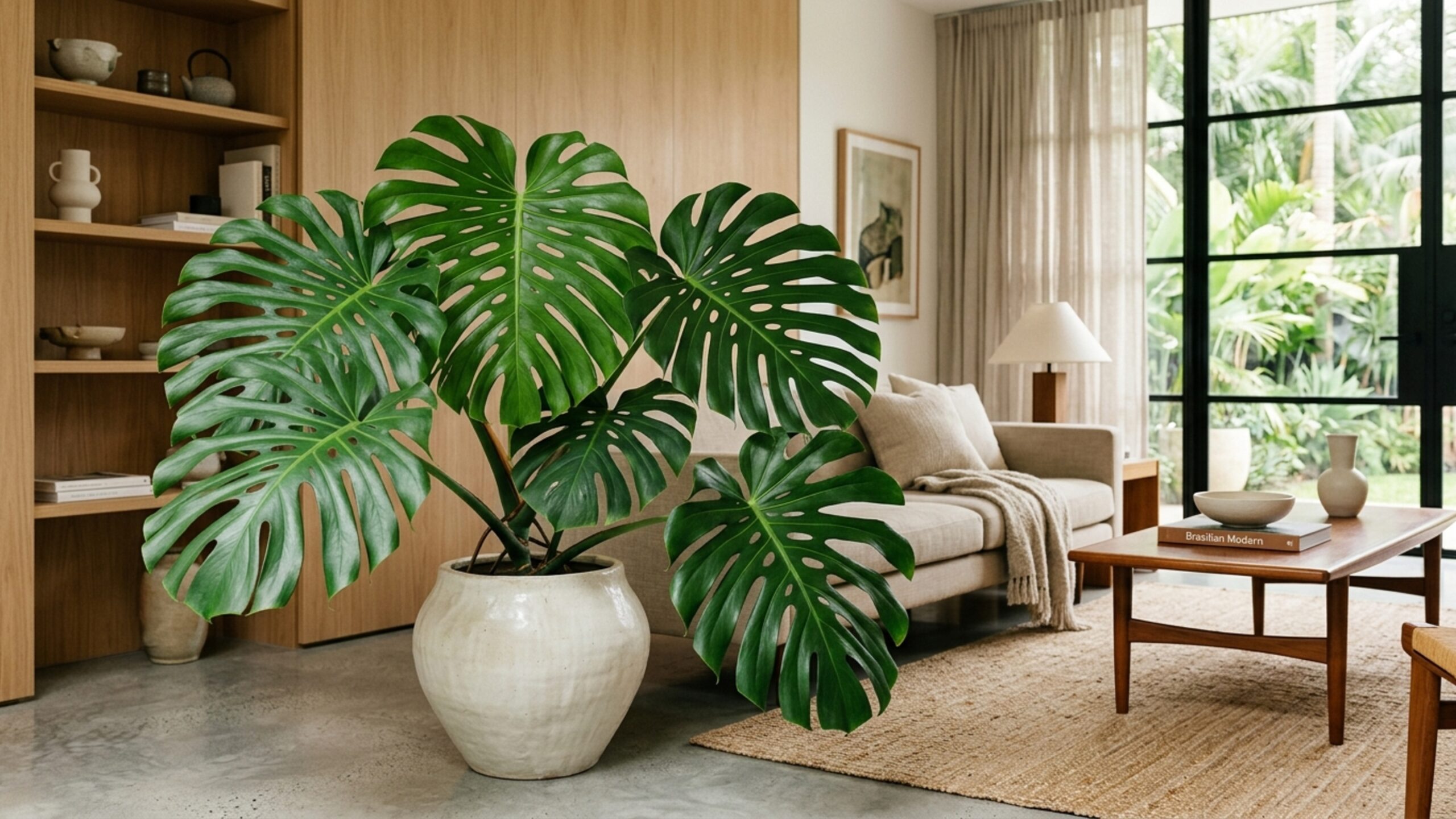 Costela-de-adão: a planta brasileira que encanta o mundo com sua beleza e praticidade