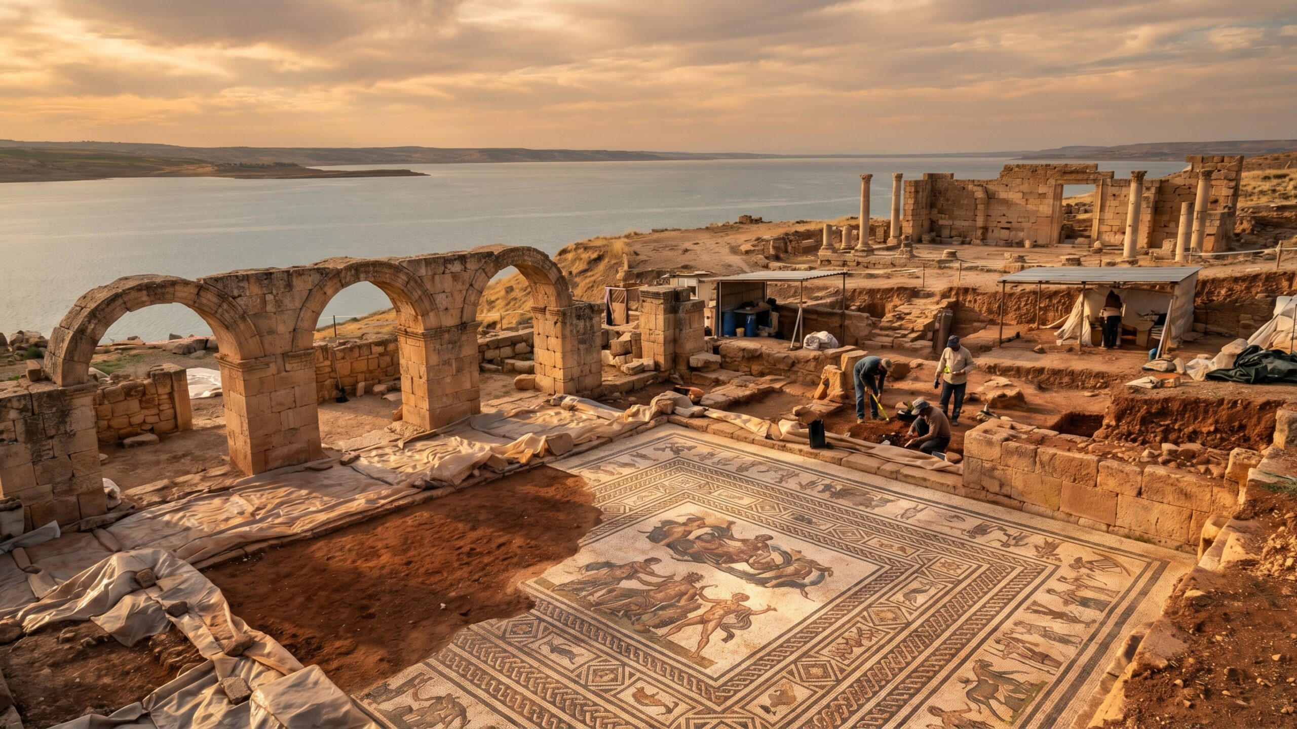 Zeugma: a cidade submersa que revela seus segredos após décadas de ocultação décadas devido a uma barragem na Turquia appeared first on O Antagonista